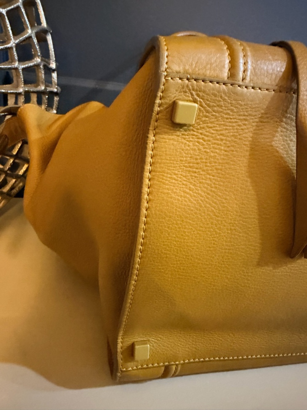 CELINE Phantom Luggage Tote – Mustard | Phoebe Philo Era - Picture 7 of 13
